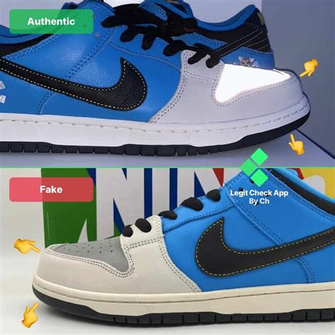 nike sb skunks real vs fake - Nike SB dunk instant false.